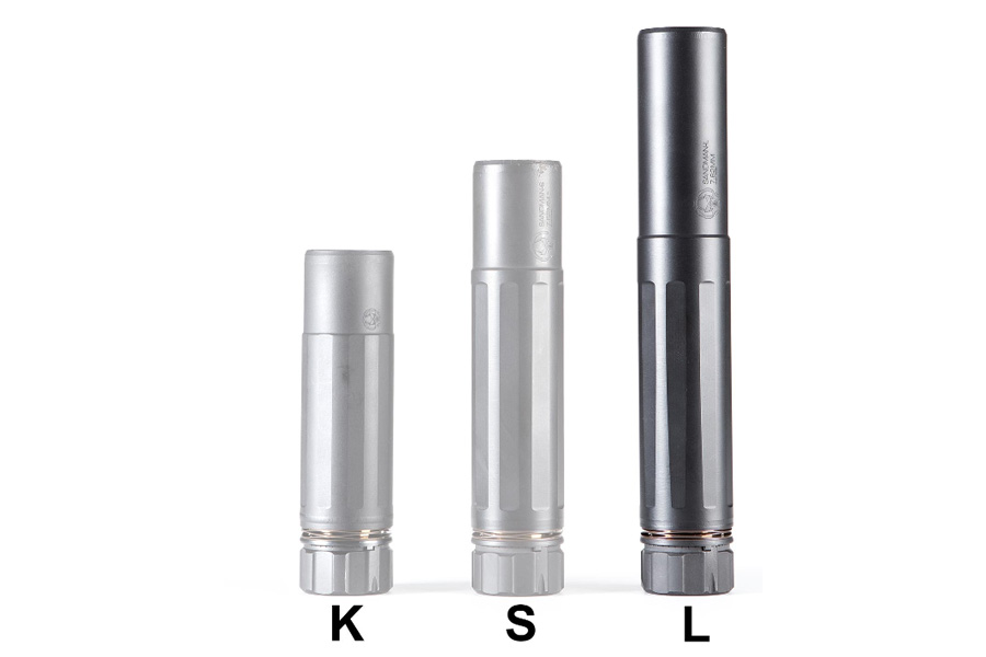 DEAD AIR Sandman-L Quick Detach 7.62mm 5/8-24 Black Suppressor