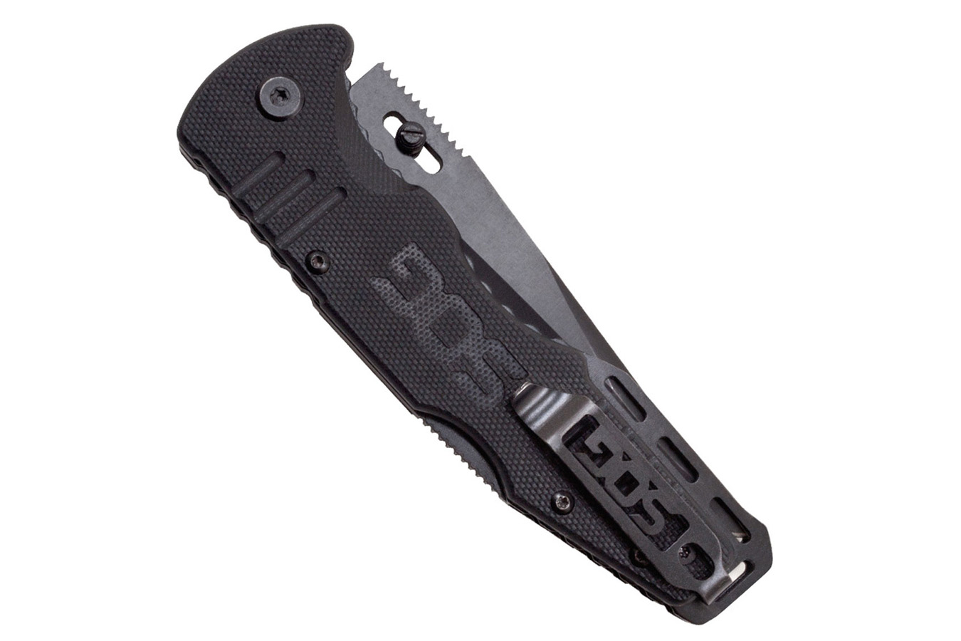 SOG SPECIALTY KNIVES Salute Clip Point Pocket Folding Knife - Black