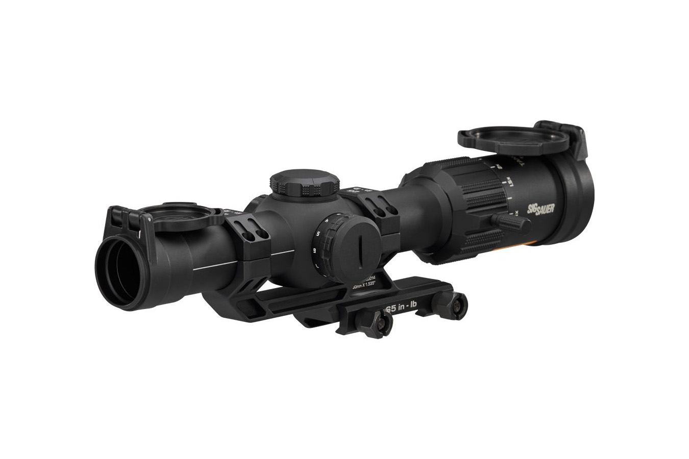 SIG SAUER Tango-MSR LPVO 1-6x24mm Riflescope with Illuminated BDC6 Reticle and Cantilever Mount