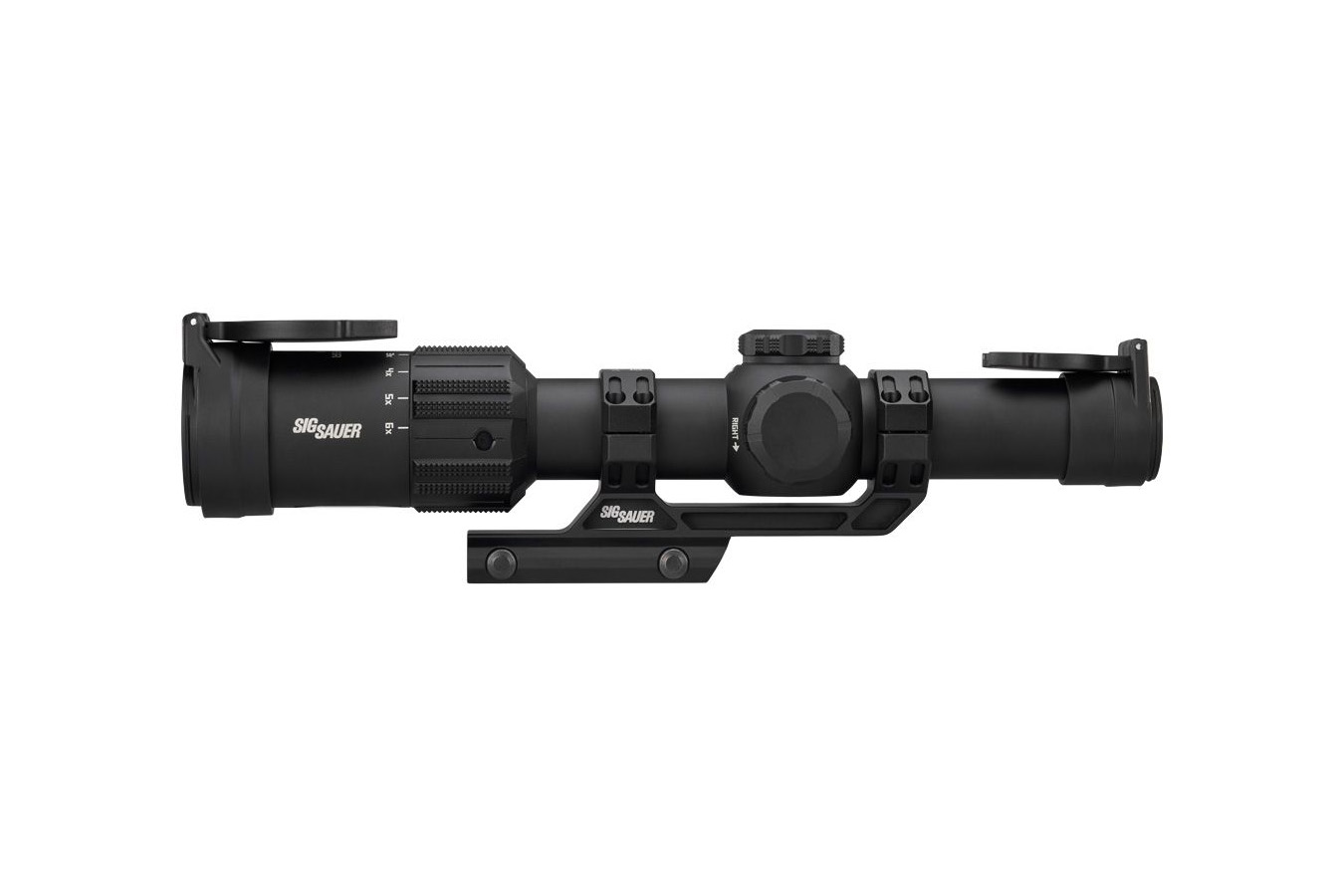 SIG SAUER Tango-MSR LPVO 1-6x24mm Riflescope with Illuminated BDC6 Reticle and Cantilever Mount