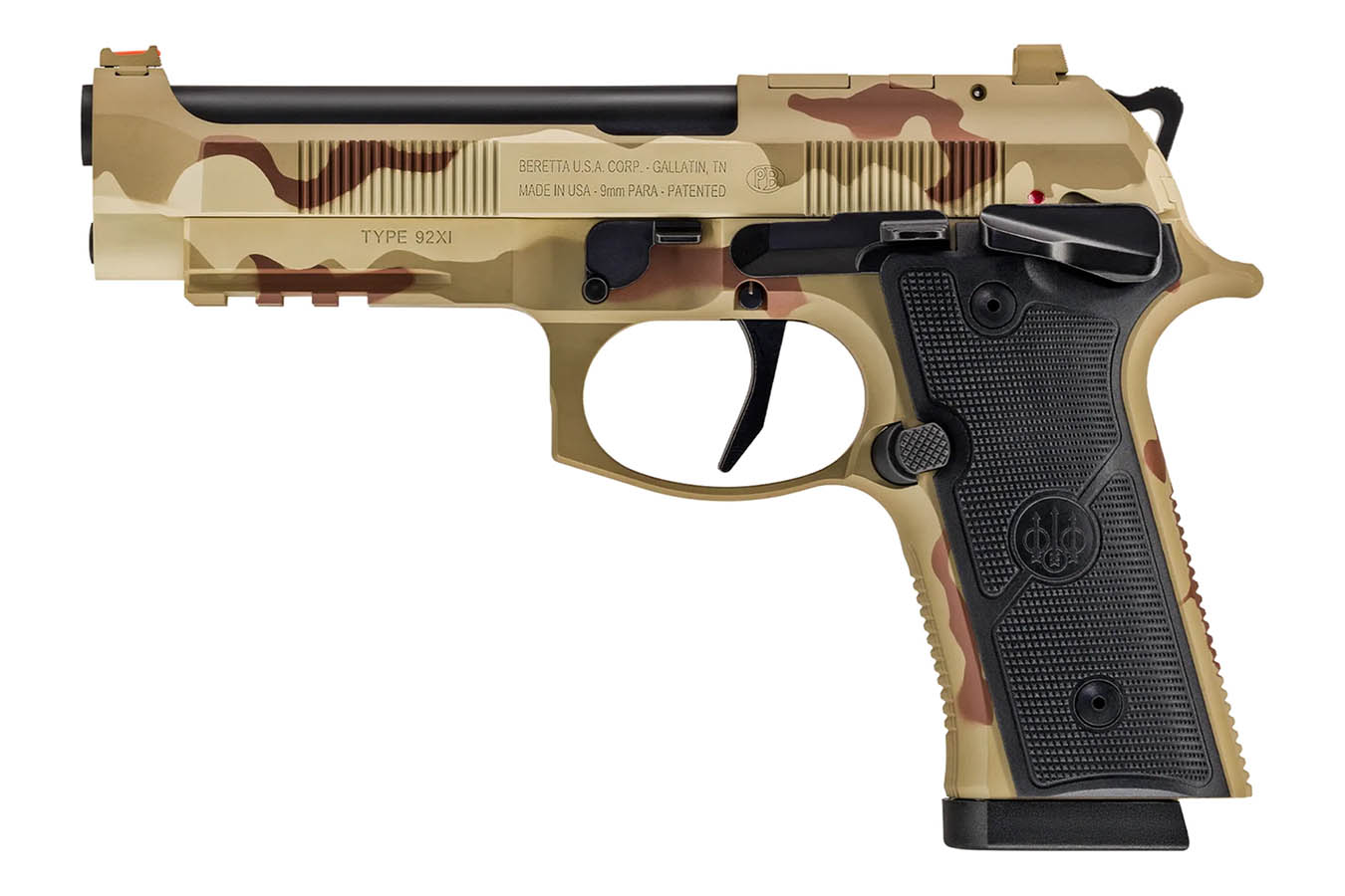 BERETTA 92XI Combat 9mm Limited Edition Howe Arms American Combat Series Pistol with DCU Cerakote Finish