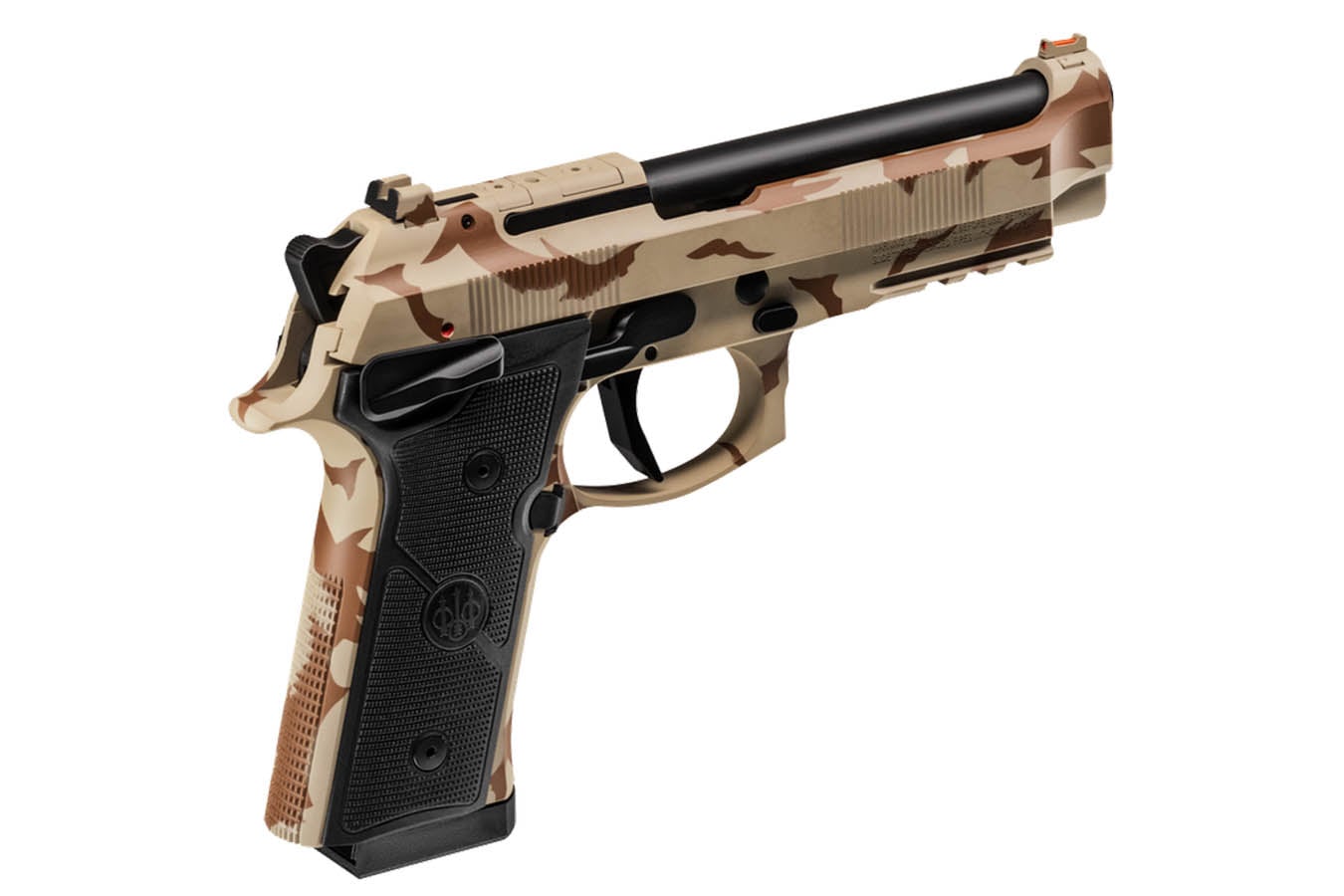 BERETTA 92XI Foreign Combat Series 9mm Semi-Auto Pistol with Desert DPM Camo Finish
