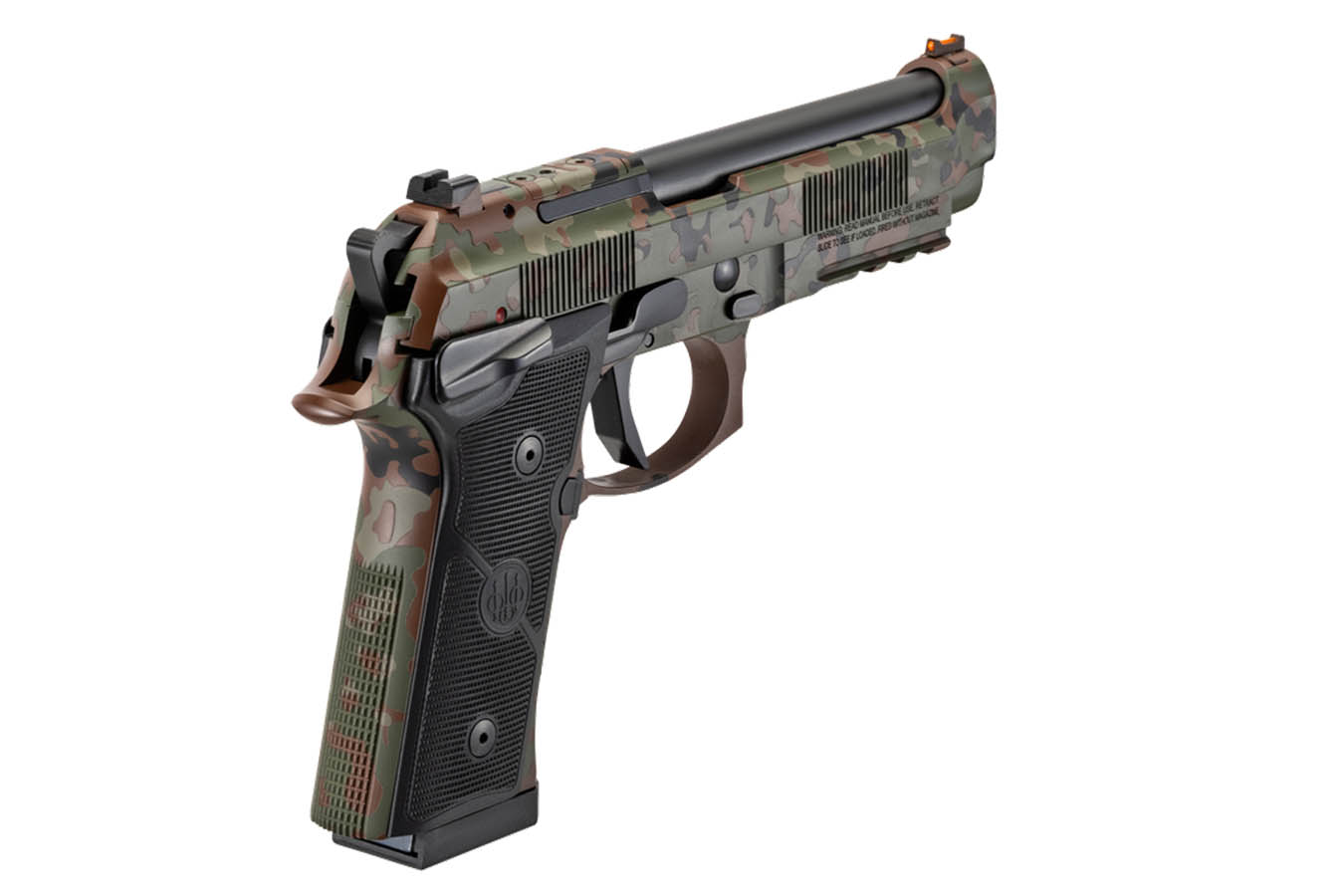 BERETTA 92XI Foreign Combat Series 9mm Semi-Auto Pistol w/ Flecktarn Camo Finish