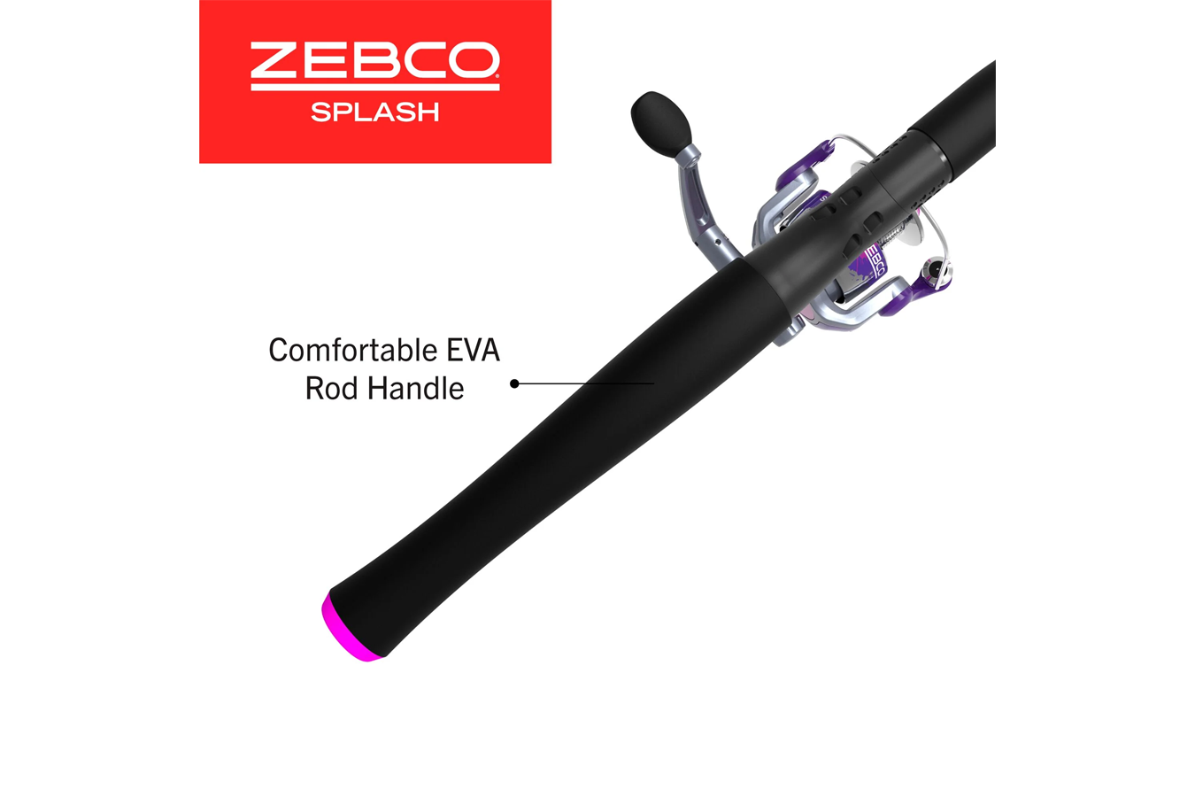 ZEBCO Splash Tidepool Purple 6'0