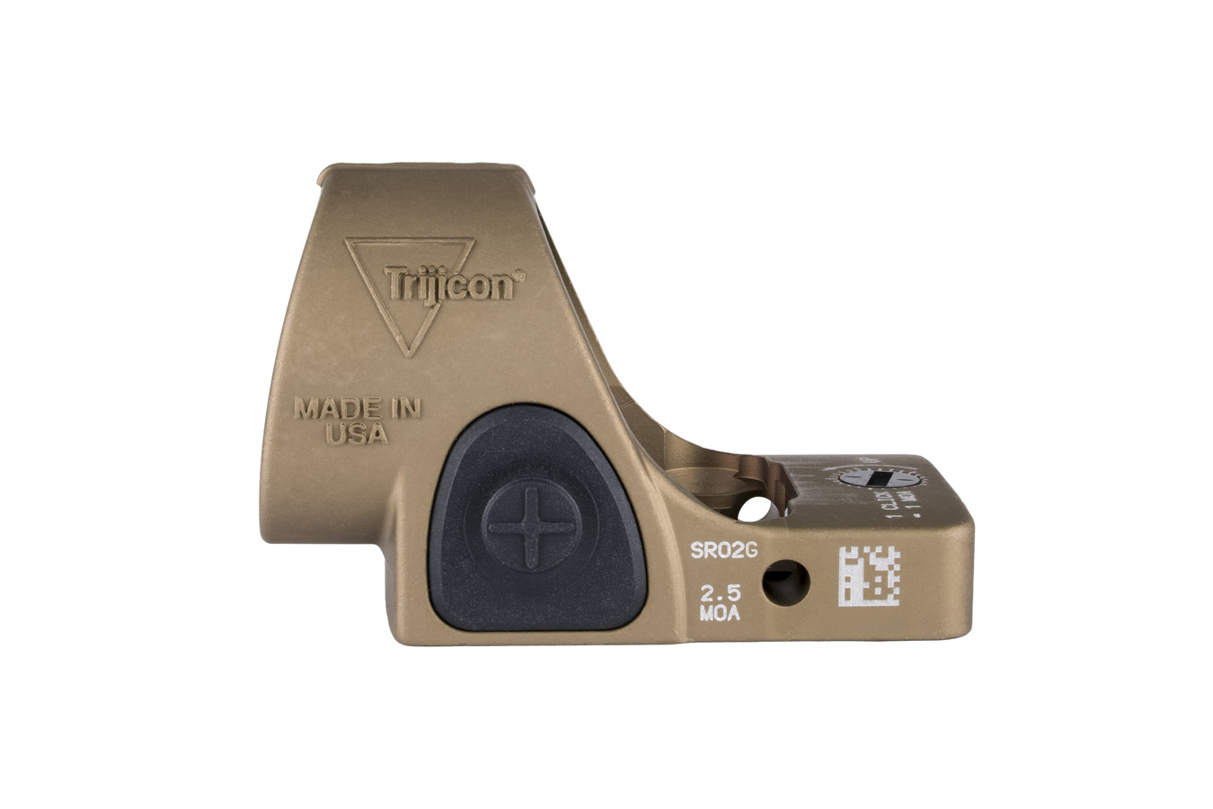 TRIJICON SRO Adjustable 2.5 MOA Green Dot Sight with Coyote Brown Finish