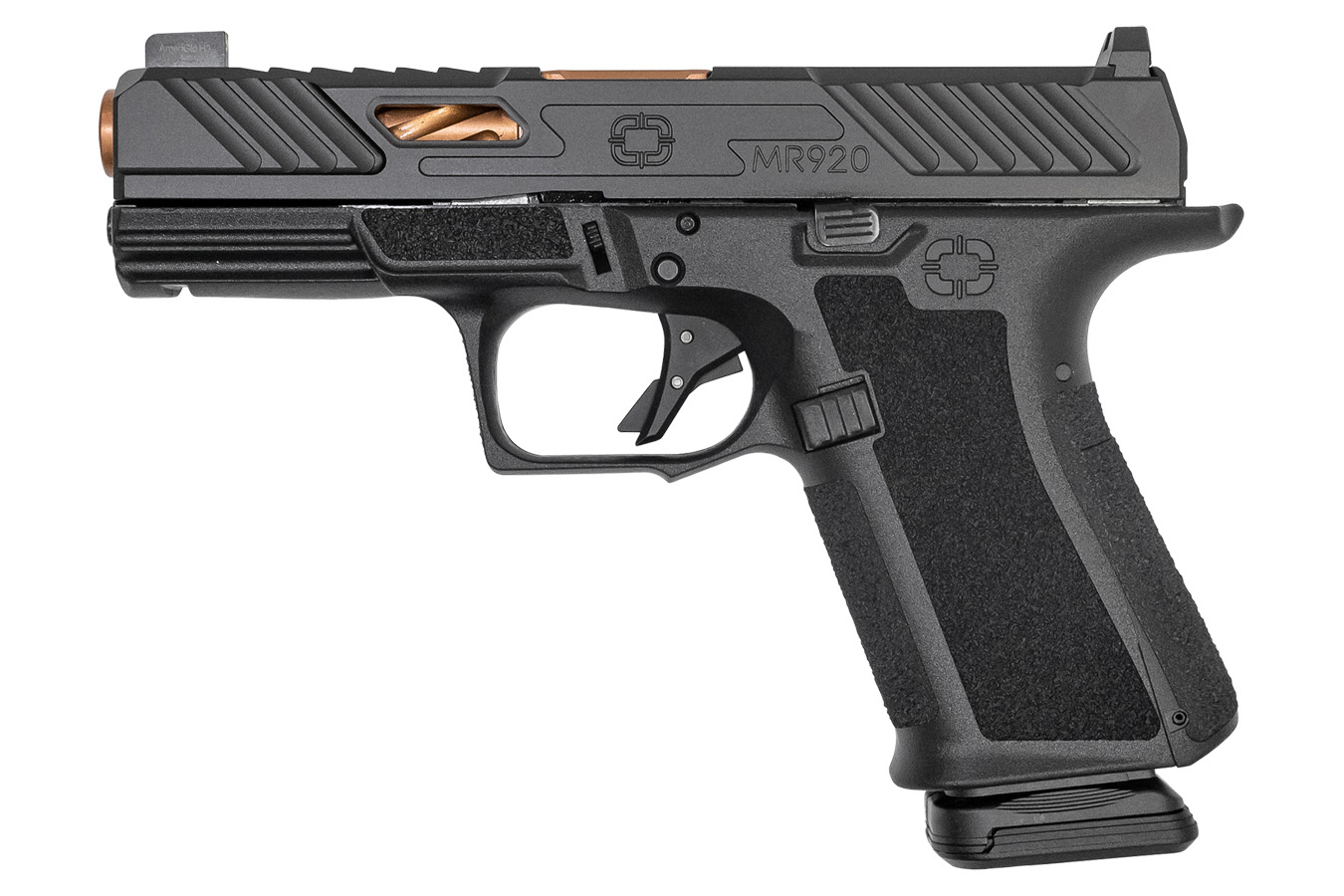 SHADOW SYSTEMS MR920 Elite 9mm Pistol with Bronze Spiral Fluted Barrel