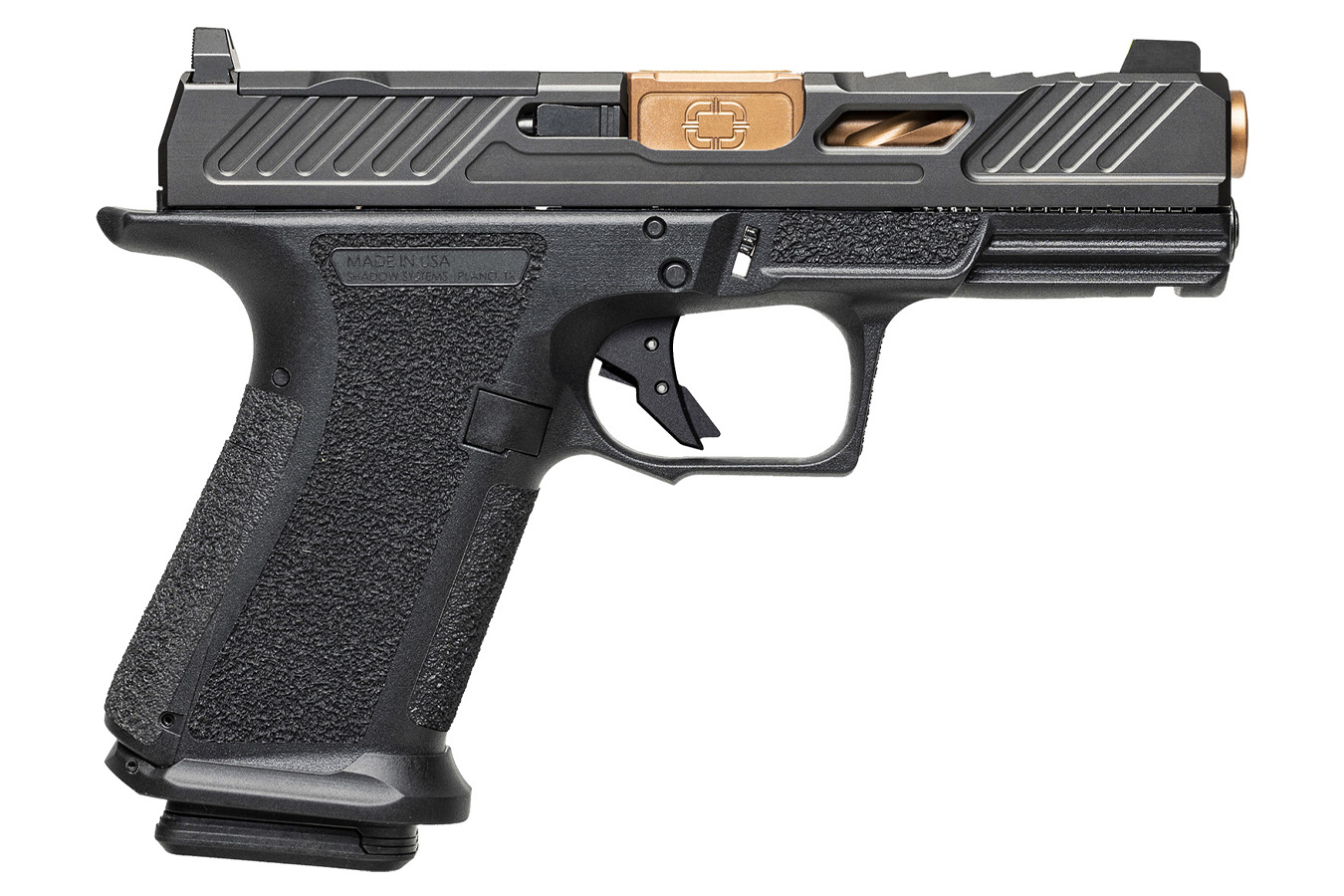 SHADOW SYSTEMS MR920 Elite 9mm Pistol with Bronze Barrel and Optic Ready Slide