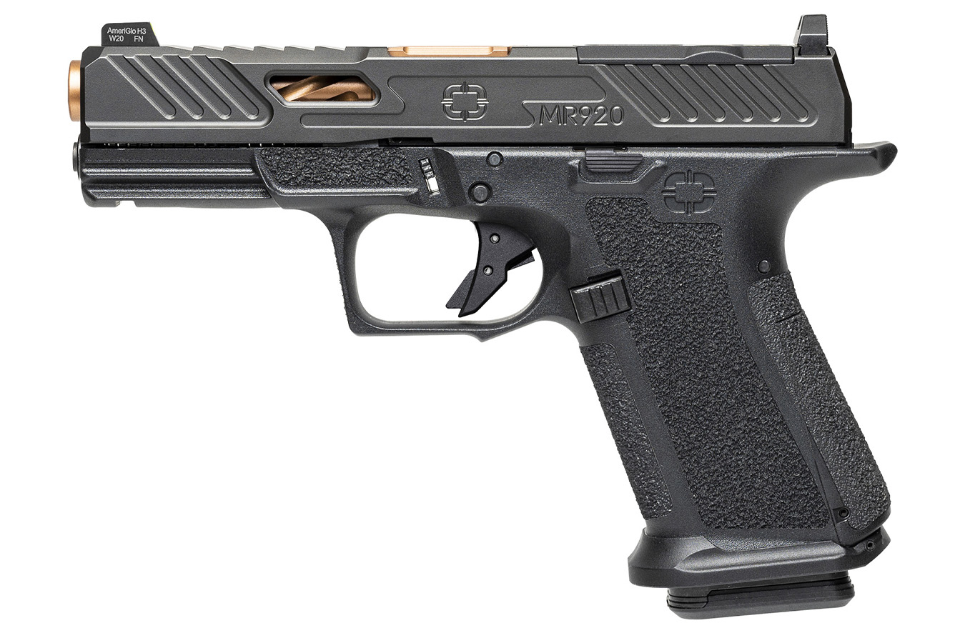 SHADOW SYSTEMS MR920 Elite 9mm Pistol with Bronze Barrel and Optic Ready Slide