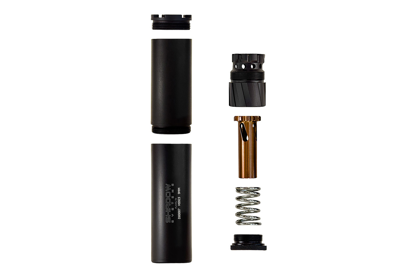 SHADOW SYSTEMS HS923 9mm Suppressor Black