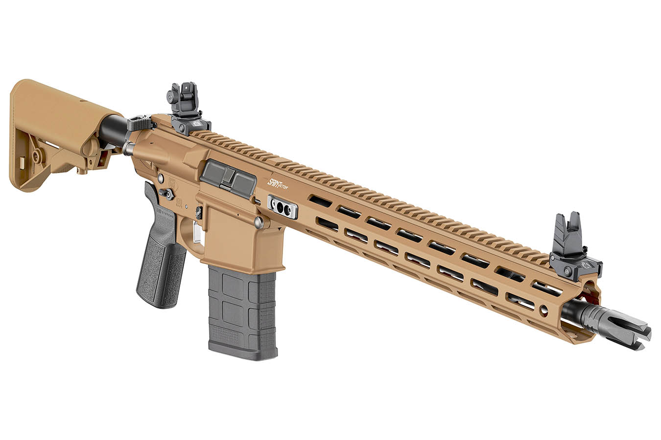 SPRINGFIELD SAINT Victor V2 308 Win Semi-Auto Rifle with Coyote Brown Cerakote Finish