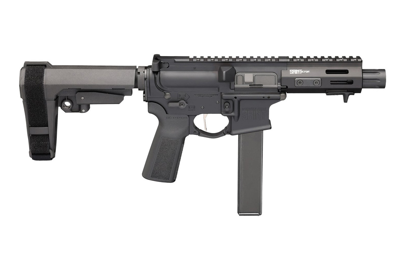 SPRINGFIELD Saint Victor 9mm Gear Pac with Four Magazines, Viridian Venta Green Dot and Tactical Case