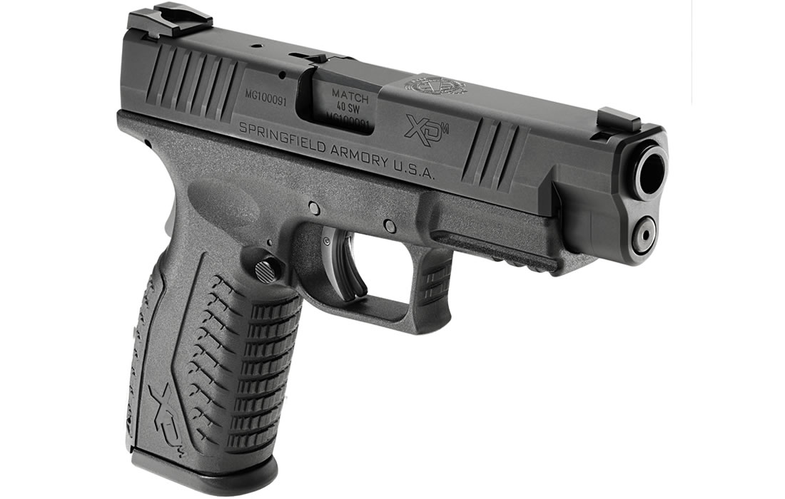 Springfield XDM 40 S&W 4.5 Full-Size Black Essentials Package ...