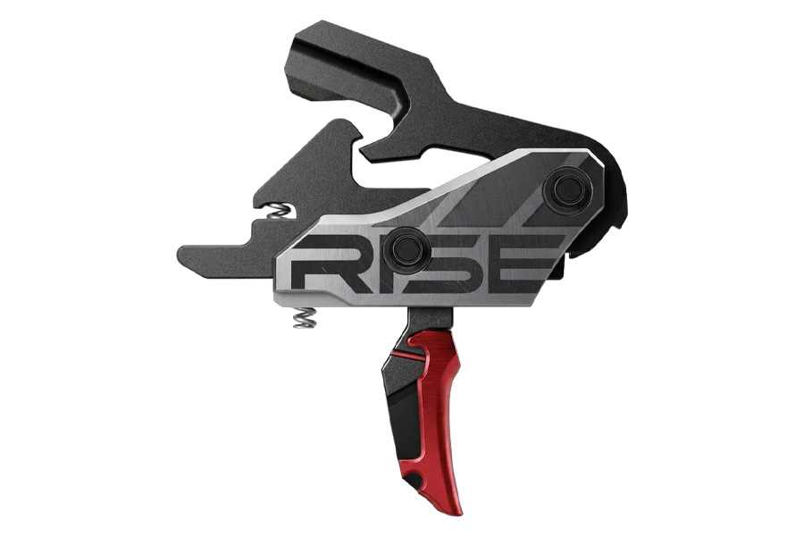 RISE ARMAMENT Blitz G2 T24-F Flat AR-15 Drop-In Trigger Black/Red