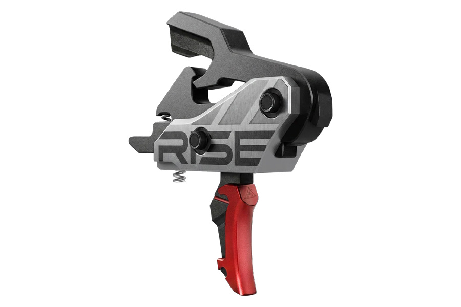 RISE ARMAMENT Blitz G2 T24-F Flat AR-15 Drop-In Trigger Black/Red