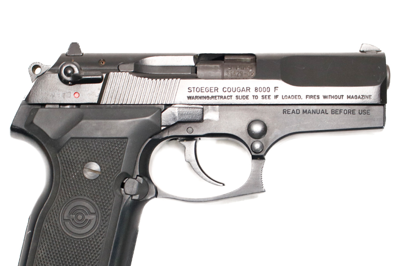 STOEGER Cougar 8000F 9mm Police Trade-In Pistol