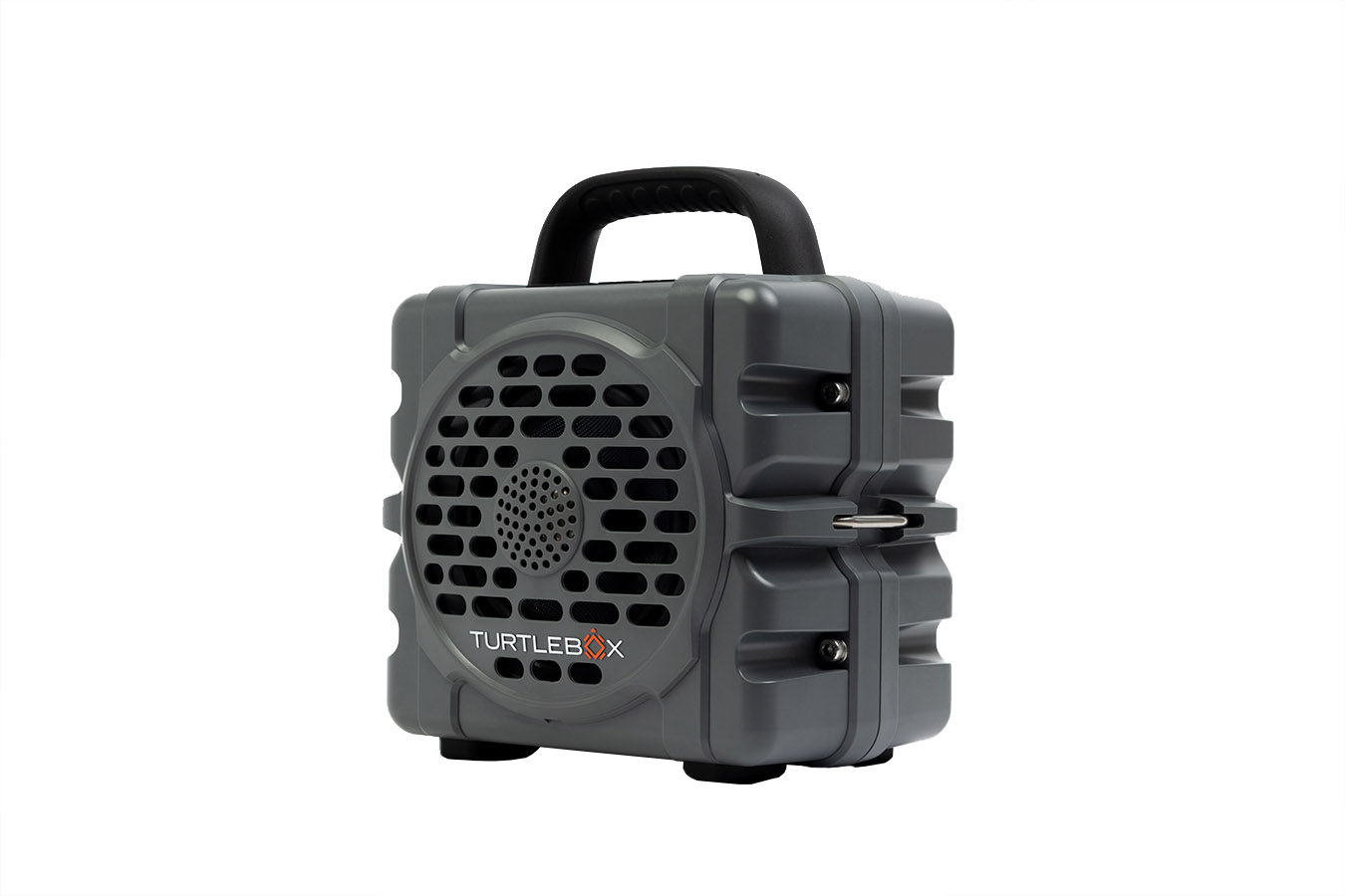 TURTLEBOX Cub Gray Waterproof Wireless Outdoor Speaker