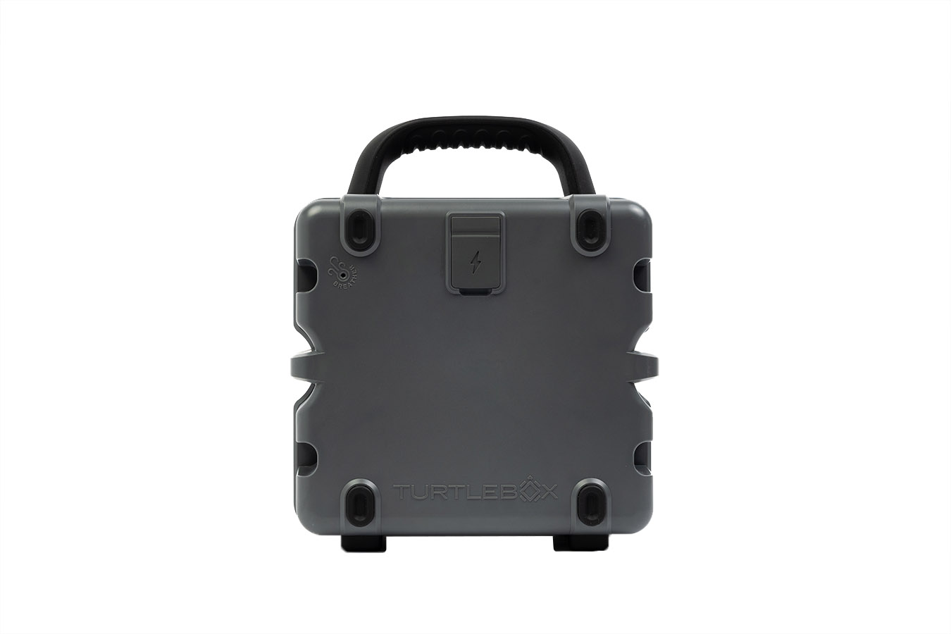 TURTLEBOX Cub Gray Waterproof Wireless Outdoor Speaker