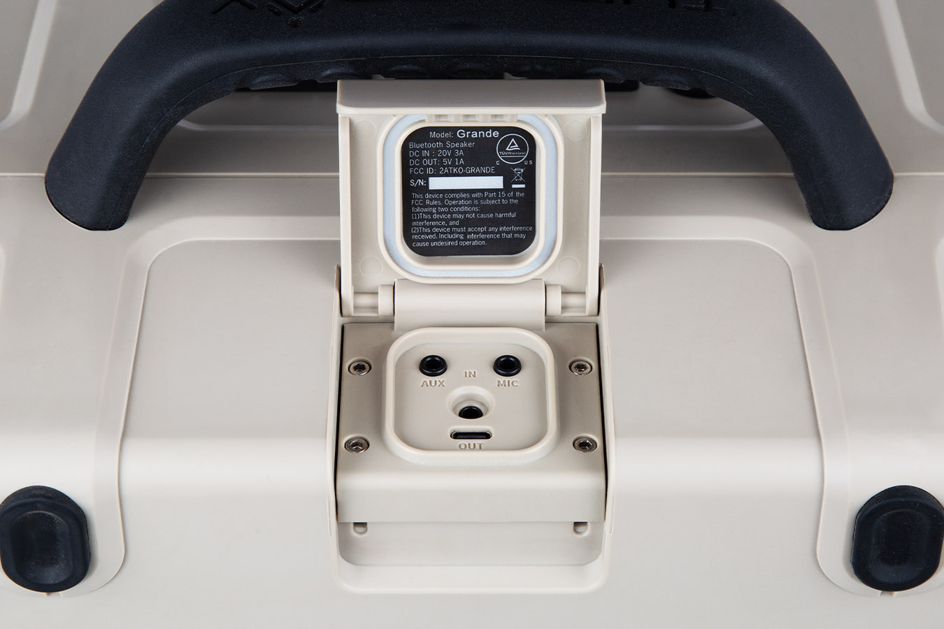 TURTLEBOX Grande Waterproof Wireless Speaker Tan