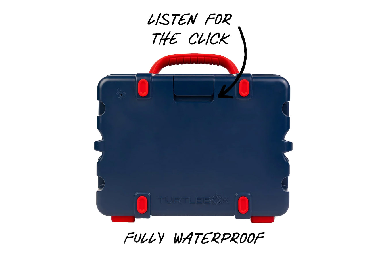 TURTLEBOX Original Gen 3 Speaker Red White and Blue