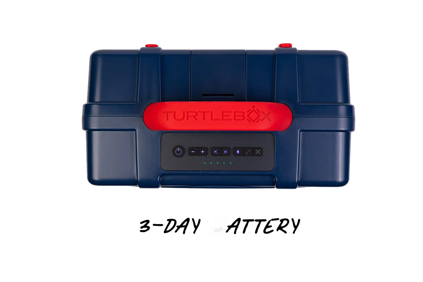 TURTLEBOX Original Gen 3 Speaker Red White and Blue