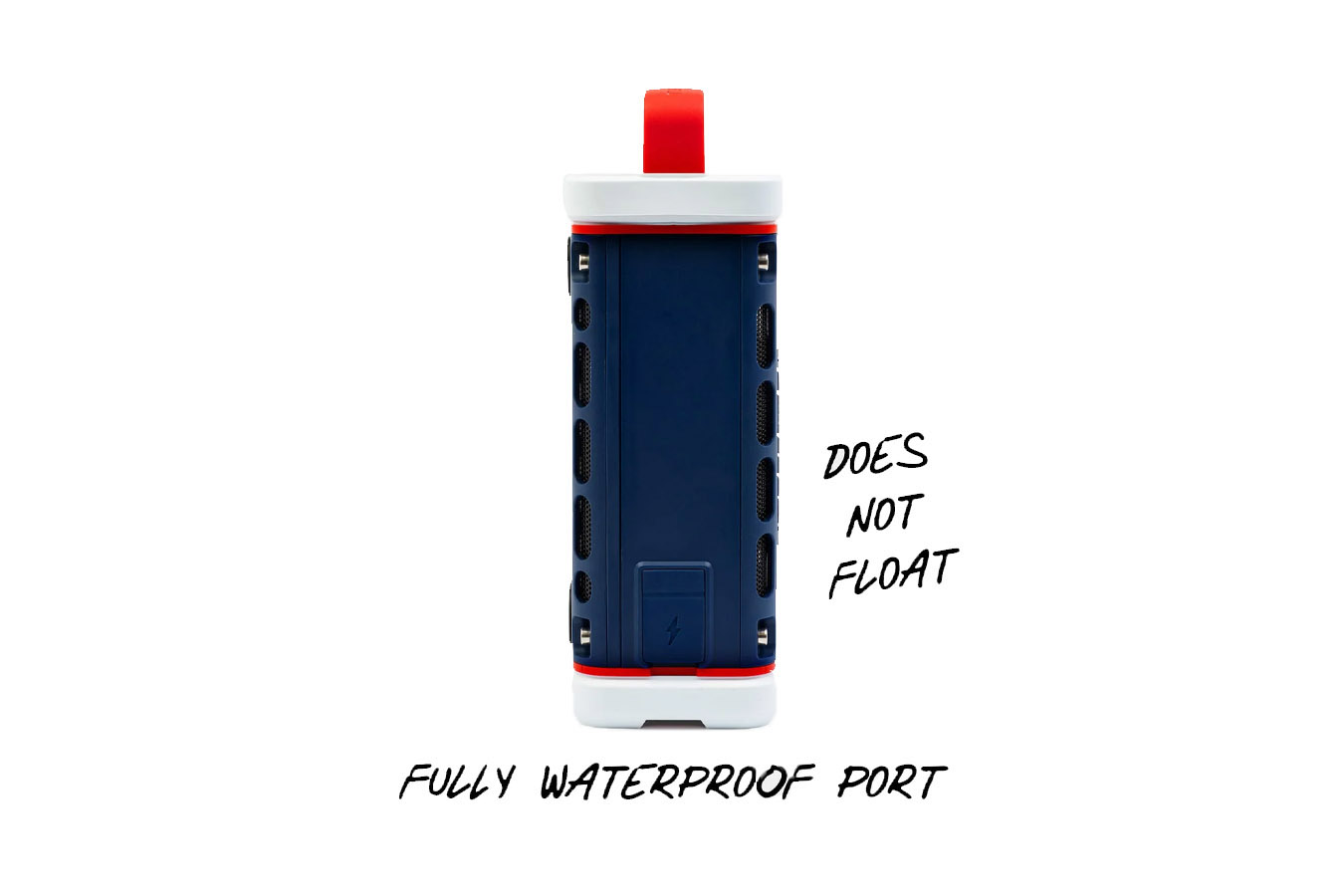 TURTLEBOX Ranger Speaker Red White and Blue