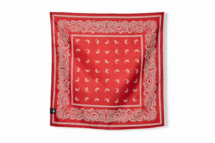 NOMADIX Bandana Towel: Paisley Red