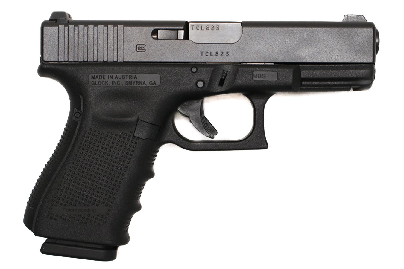 GLOCK 19 Gen 4 9mm Police Trade-In Pistol with Original Box