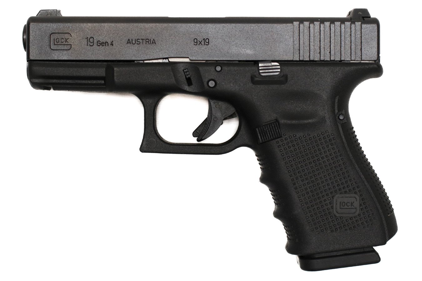 GLOCK 19 Gen 4 9mm Police Trade-In Pistol with Original Box