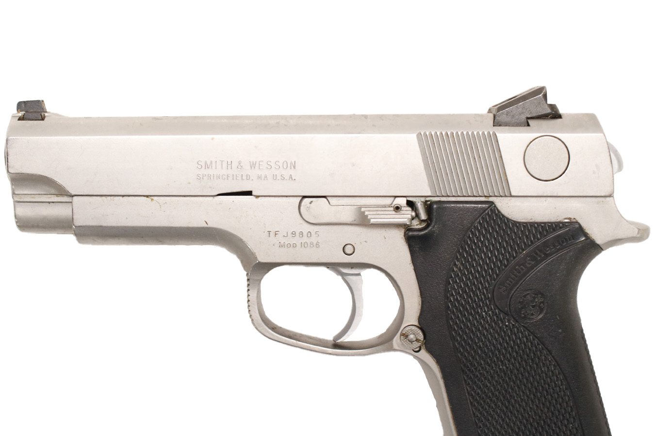 SMITH AND WESSON 1086 10MM Police Trade-in Pistol