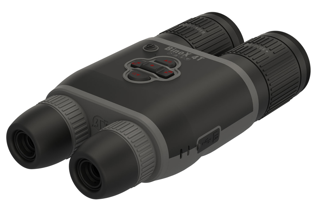 ATN BinoX 4T Thermal Binocular Black 1.2-5x19mm 4th Gen 384x288 60 Hz Resolution 