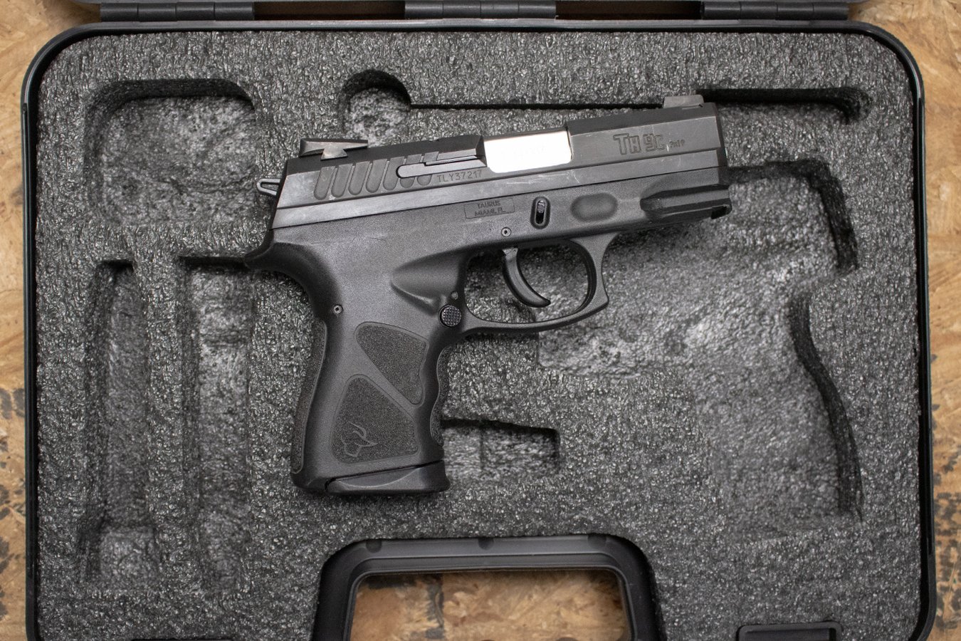 TAURUS TH9C Compact 9mm Police Trade-In Pistol with Case