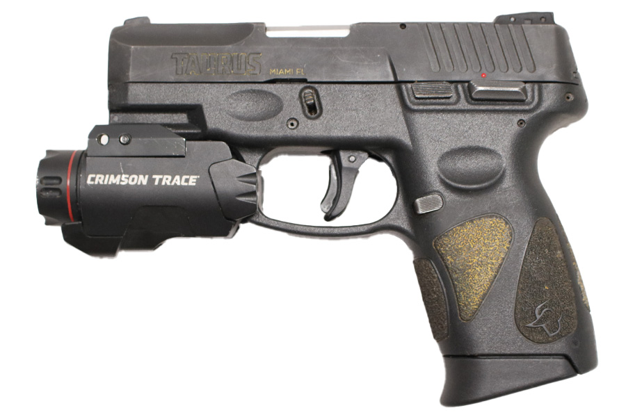 TAURUS G2C 9mm Police Trade-in Pistol with Crimson Trace Laser