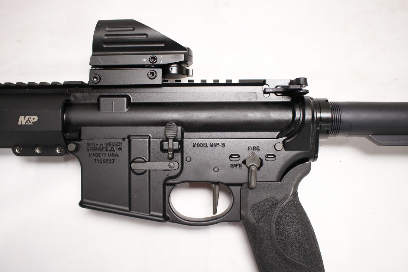 SMITH AND WESSON MP-15 5.56mm Semi-Automatic Police Trade-in AR-15 Pistol (Magazine Not Included)