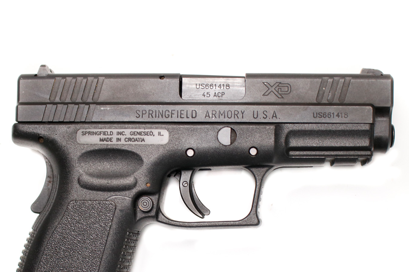 SPRINGFIELD XD-45 45 ACP Used Police Trade-In Pistol