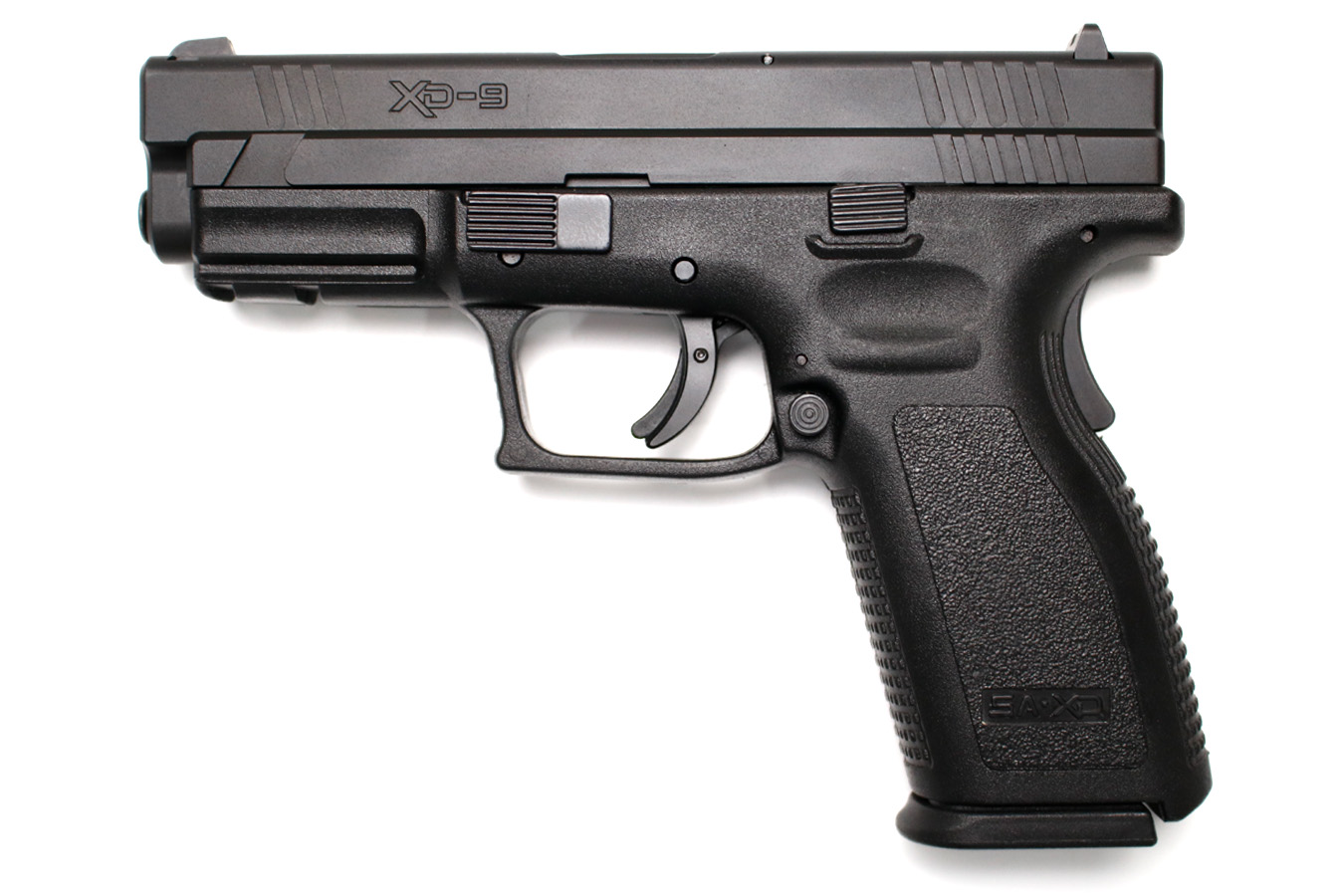 SPRINGFIELD XD-9 9mm Used Police Trade-In Pistol with Two Magazines and Original Box