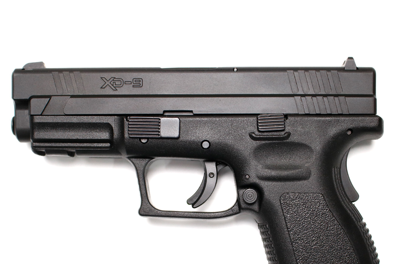 SPRINGFIELD XD-9 9mm Used Police Trade-In Pistol with Two Magazines and Original Box