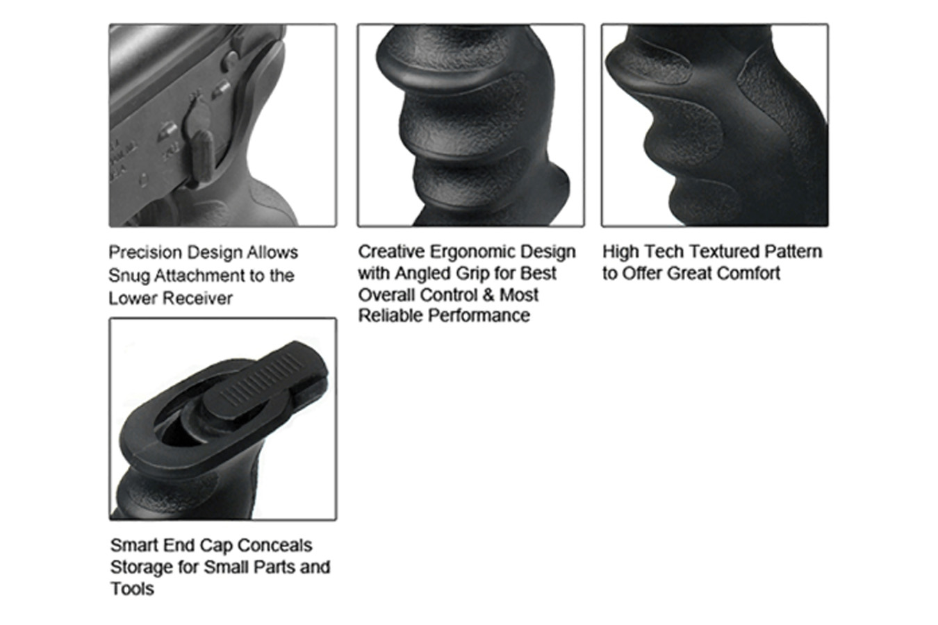 LEAPERS UTG Combat Sniper Pistol Grip for AR15 Black