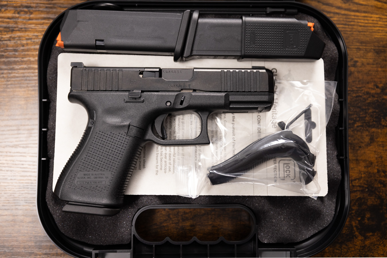 GLOCK 19 Gen 5 M.O.S. 9mm New in Box Optic Ready Police Trade-in Pistols