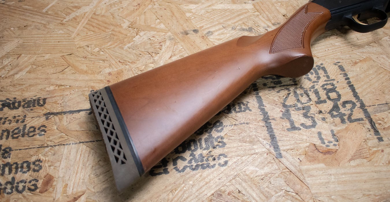 MOSSBERG 500 12 Gauge Police Trade-In Shotgun with Wood Stock