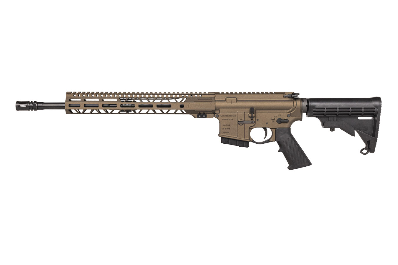 FAXON FIREARMS Ascent 350 Legend Semi-Auto AR-15 Rifle with Exclusive Midnight Bronze Cerakote Finish