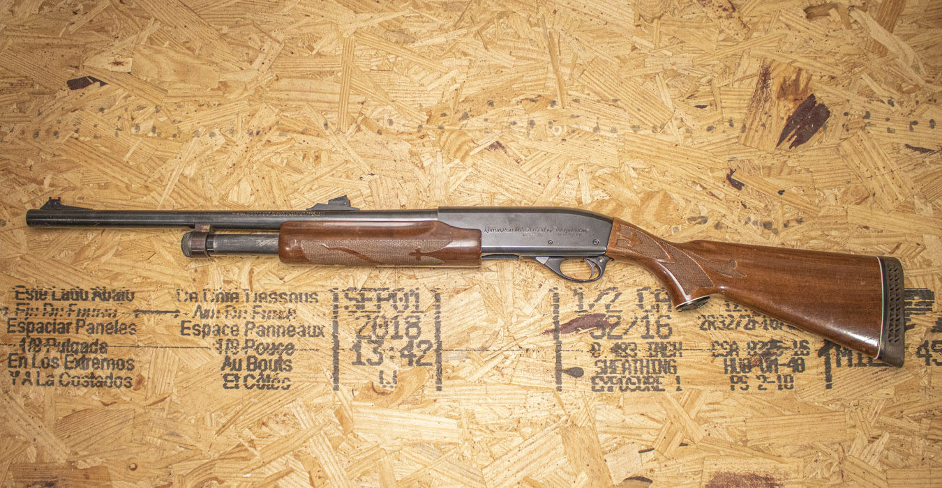 REMINGTON 870 Wingmaster Magnum 12 Gauge Police Trade-In Pump Shotgun