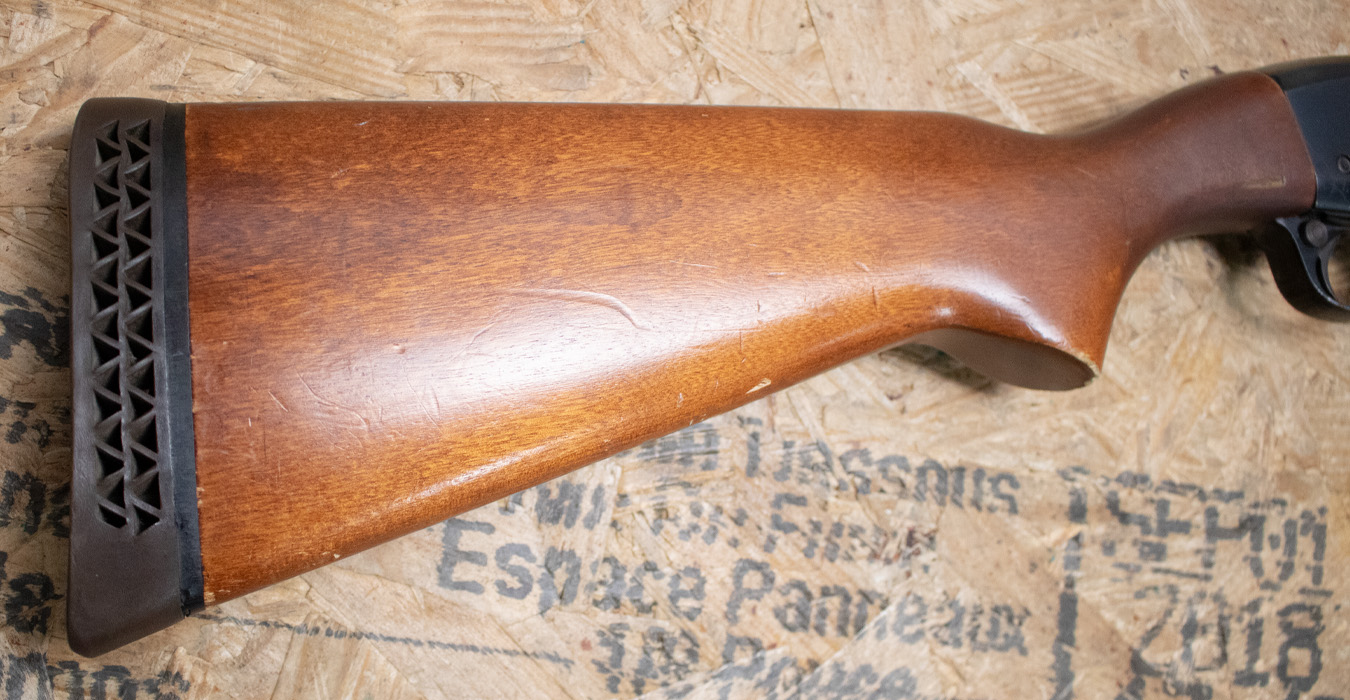 REMINGTON 870 Wingmaster 12 Gauge Police Trade-In Shotgun with Wood Stock