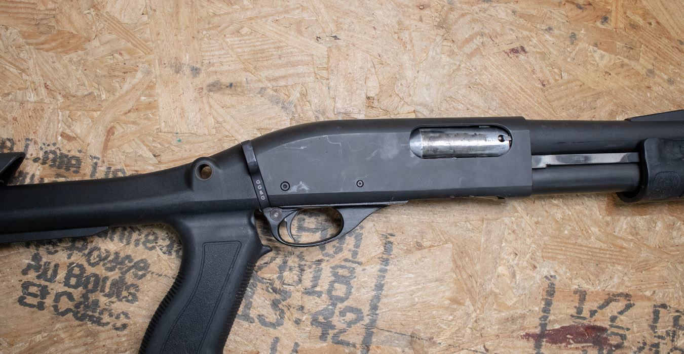 REMINGTON 870 Magnum 12 Gauge Police Trade-In Shotgun with Telescoping Stock