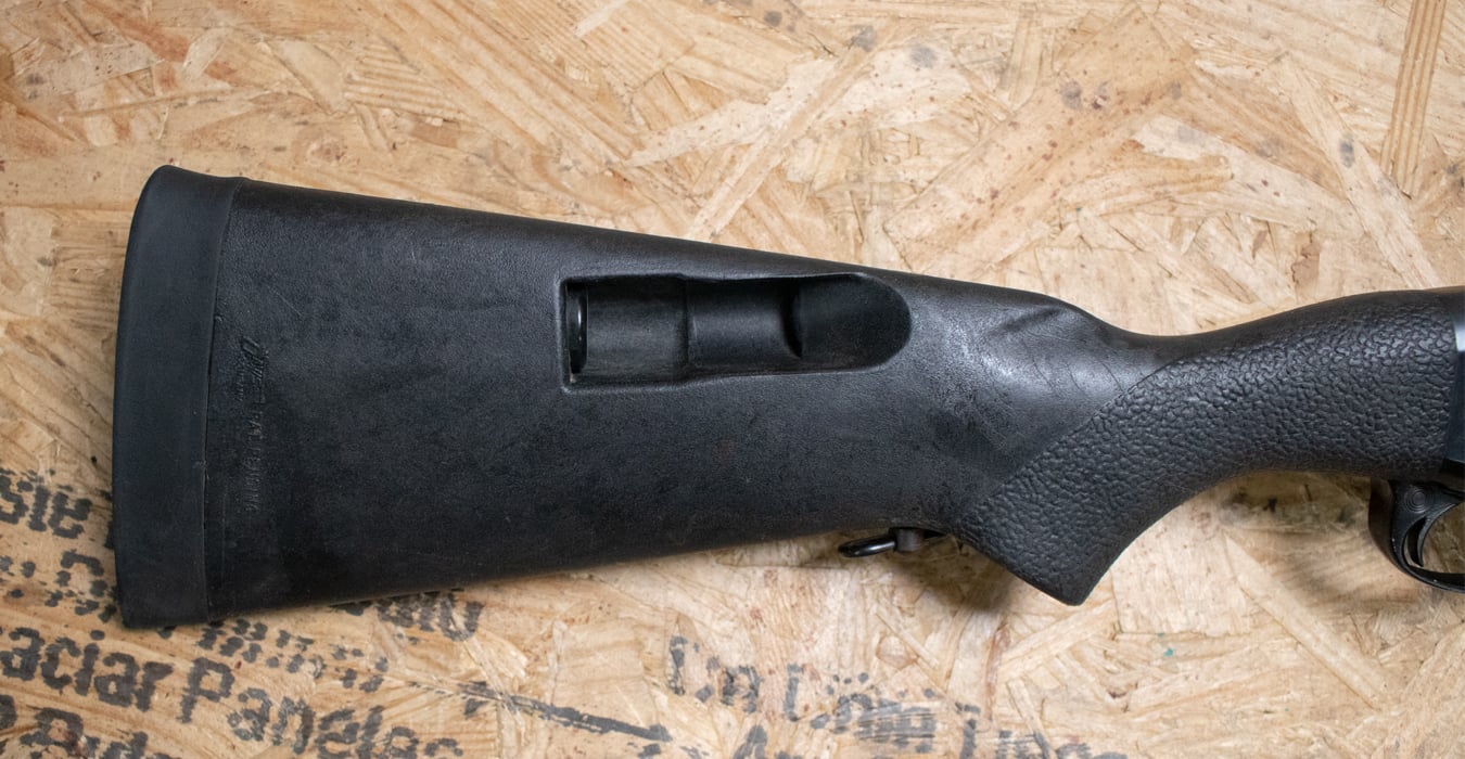 REMINGTON 870 Magnum 12 Gauge Police Trade-In Shotgun with Speedfeed Stock and Shellholder