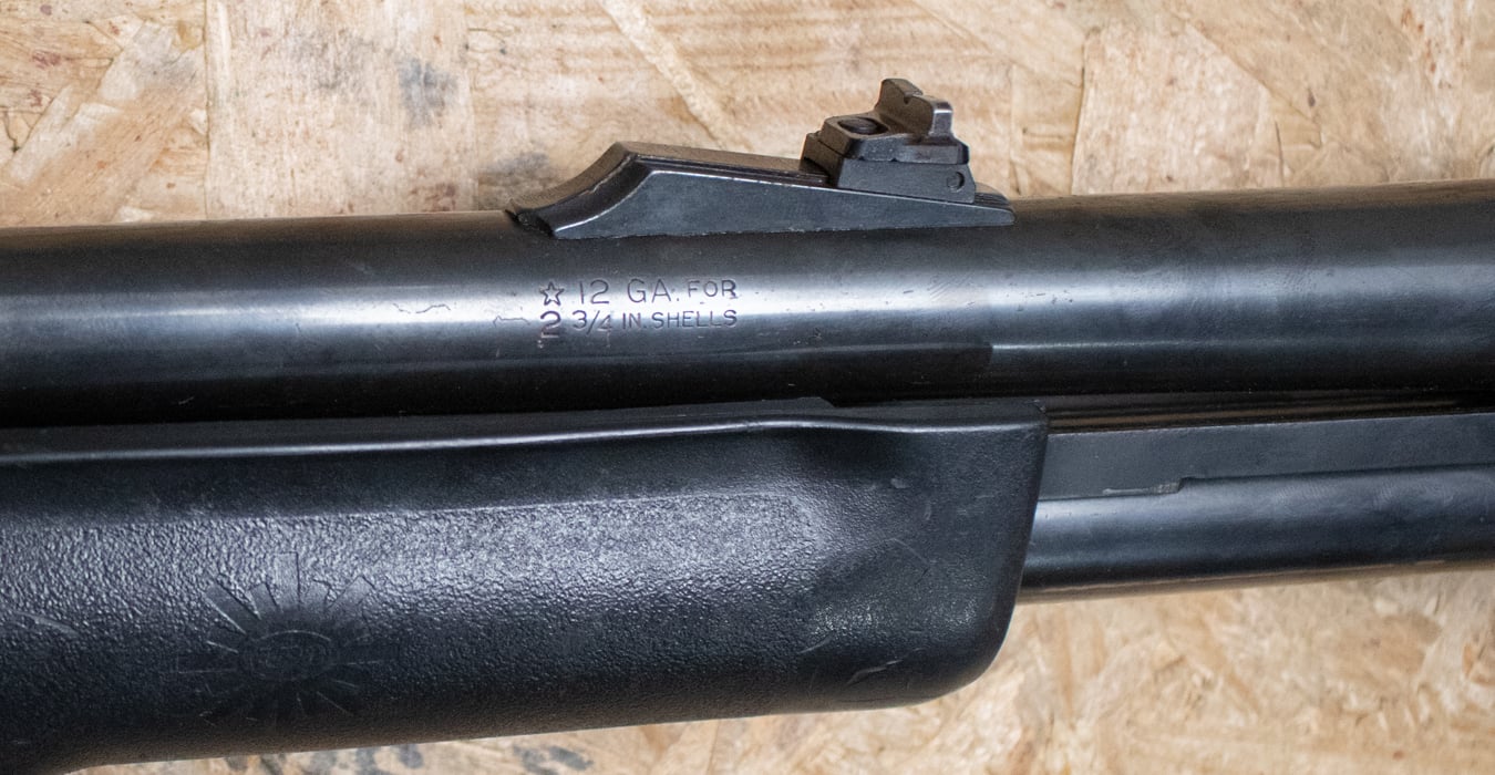 REMINGTON 870 Magnum 12 Gauge Police Trade-In Shotgun with Speedfeed Stock and Shellholder