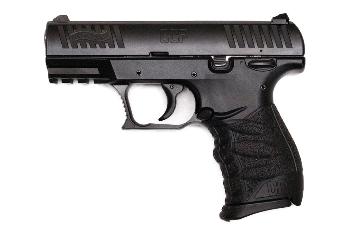 Walther CCP 9mm Police Trade-in Pistol with Case and Two Magazines ...