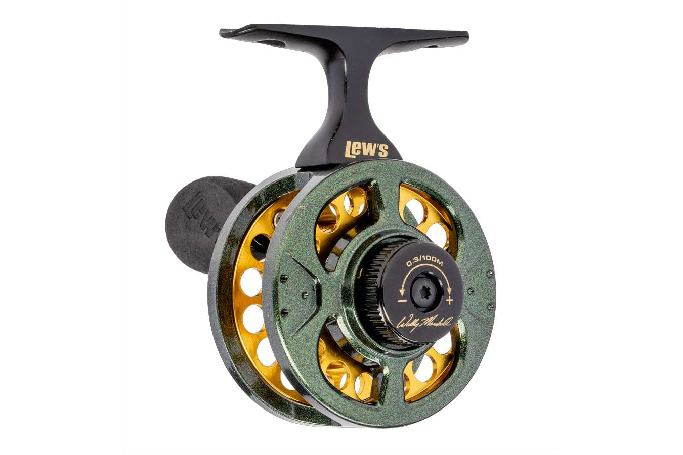 LEWS Wally Marshall Signature Series Solo Jigging Reel