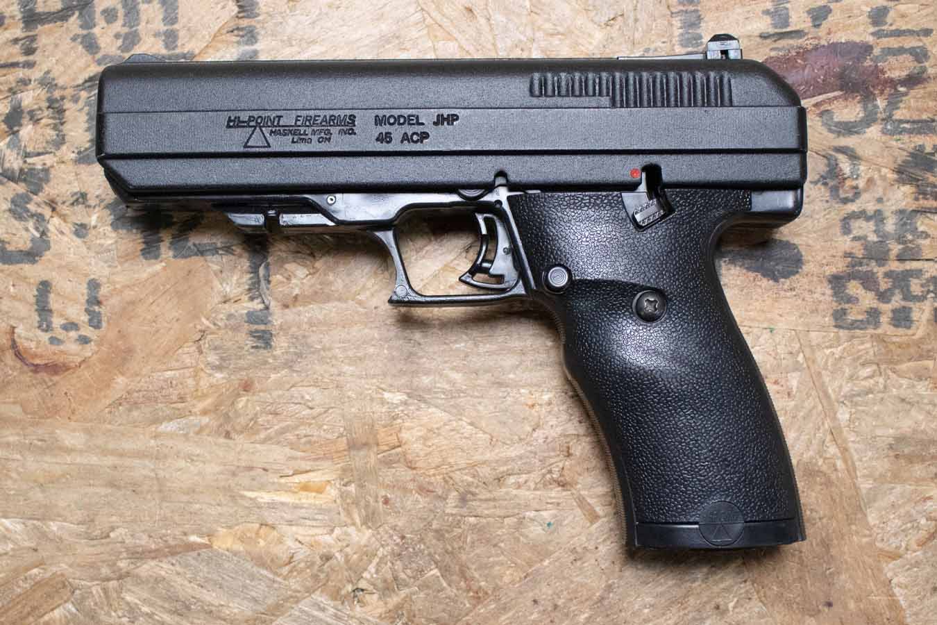 HI POINT JHP-45 45ACP Police Trade-In Pistol (Magazine Not Included)