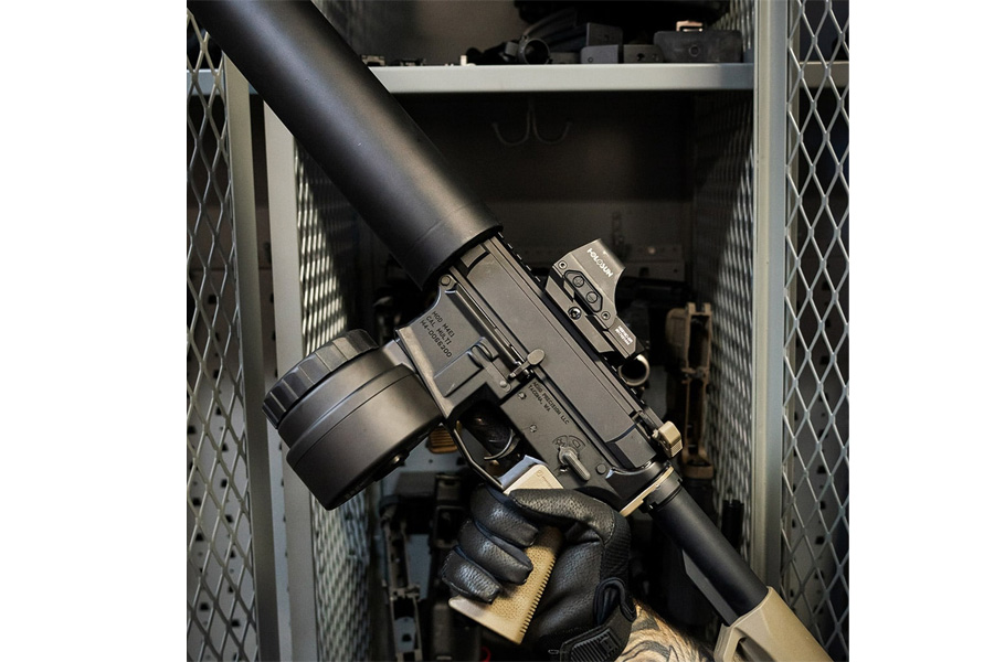 X PRODUCTS Can Cannon Soda Can Launcher for AR-15/M16 Rifles (Black)