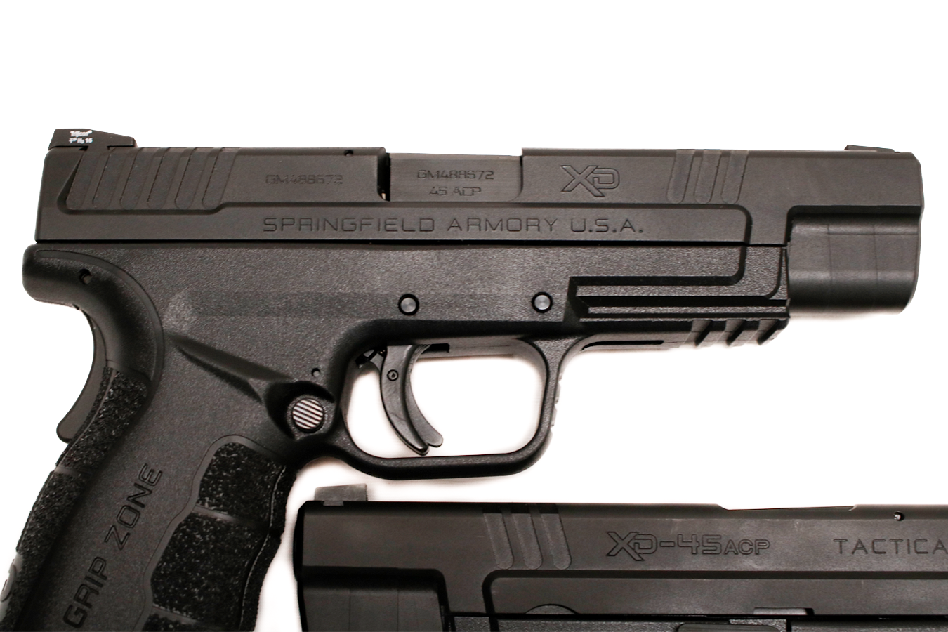 SPRINGFIELD XD-45 Mod.2 Tactical 45 ACP Police Trade-in Pistols with 5 Inch Barrel (Excellent Condition)